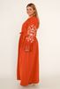 Picture of PLUS SIZE EMBROIDERED MAXI DRESS